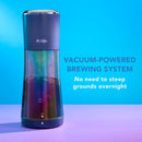 Mr. Coffee Express Cold Brew Coffee Maker, 10-Minute Cold Brew Coffee Machine, Indigo, 1 CT