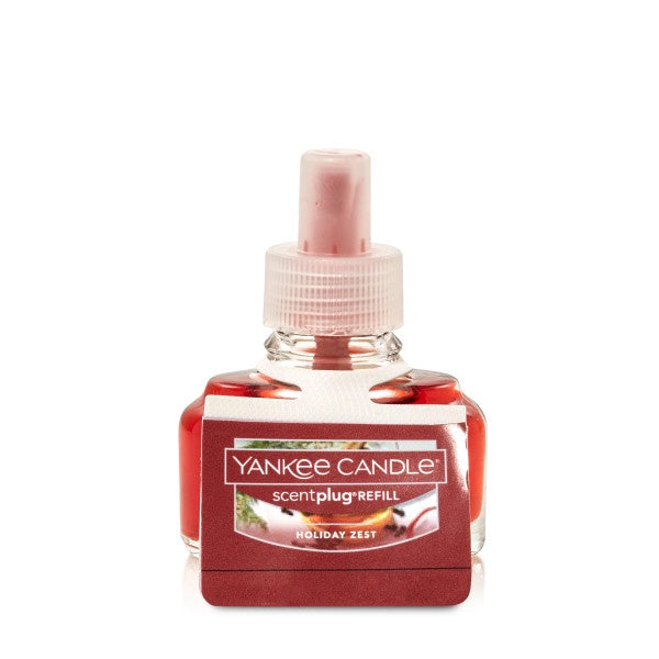 Yankee Candle Scent Plug Refill, Holiday Zest (Pack of 4)