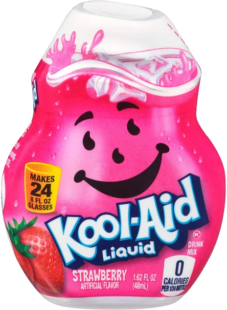 Kool-Aid Liquid Summer Flavor Drink Mix Variety Pack, 1 Cherry, 1 Grape, 1 Tropical Punch, 1 Strawberry, 1 Blue Raspberry, 1 Watermelon, 6 CT
