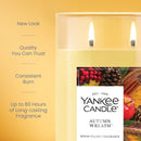 Yankee Candle Large Tumbler Scented Candle, Autumn Wreath, 20 oz