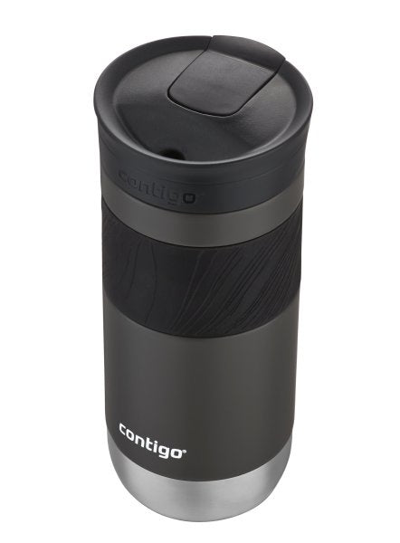 Contigo Byron 2.0 Stainless Steel Travel Mug with SNAPSEAL™ Lid and Grip, Sake & Juniper, 16 oz (Pack of 2)