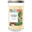 Yankee Candle Medium Pillar Scented Candle, Christmas Cookie, 14.25 oz, 2-Pack