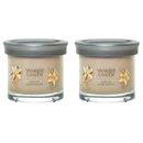 Yankee Candle Small Tumbler Scented Single Wick Jar Candle, Vanilla Creme Brulee, Over 20 Hours of Burn Time, 4.3 Ounce (Pack of 2)