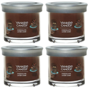 Yankee Candle Small Tumbler Scented Single Wick Jar Candle, Chocolate Layer Cake, Over 20 Hours of Burn Time, 4.3 Ounce (Pack of 4)