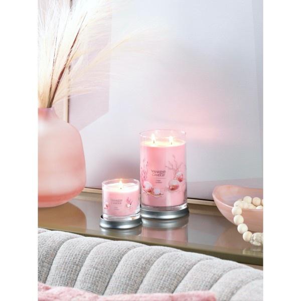 Yankee Candle Small Tumbler Scented Single Wick Jar Candle, Pink Sands, Over 20 Hours of Burn Time, 4.3 Ounce (Pack of 4)