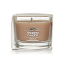 Yankee Candle Signature Votive Mini Candle Jar, Amber & Sandalwood Scent, Natural Soy Wax Blend Candle with Natural Fiber Wick, 1.3 OZ Glass Jar (Pack of 12)