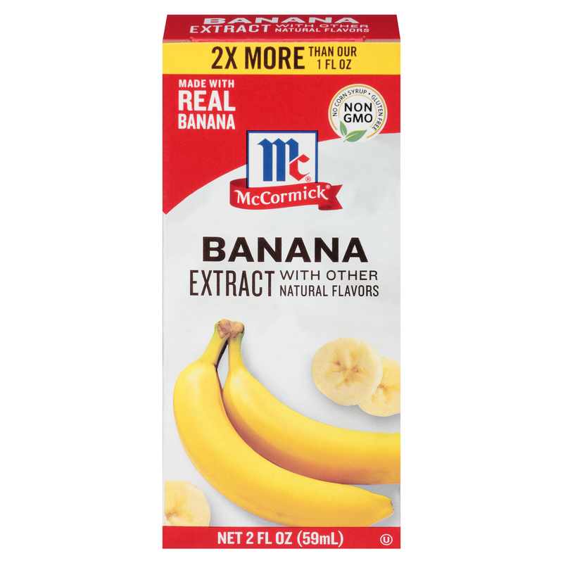 McCormick Banana Extract, 2 OZ - Trustables