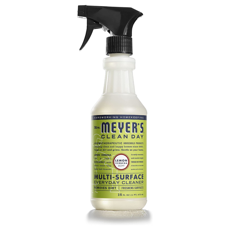 Mrs. Meyer's Clean Day Multi-Surface Everyday Cleaner Bottle, Lemon Verbena, 16 fl oz