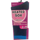 Blue Heated Sox Thermal Socks for Women - Trustables