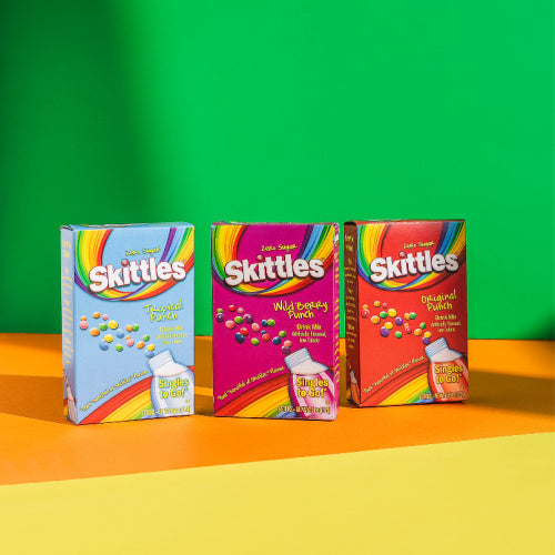 Skittles Singles To Go - 6 Sticks, 1 CT