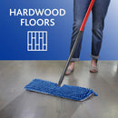 Use the O-Cedar Mop on hardwood floors