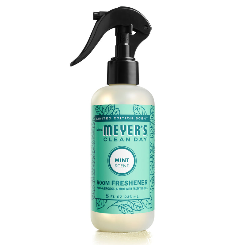 Mrs. Meyer's Clean Day Room Freshener Spray Bottle, Mint Scent, 8 fl oz - Trustables