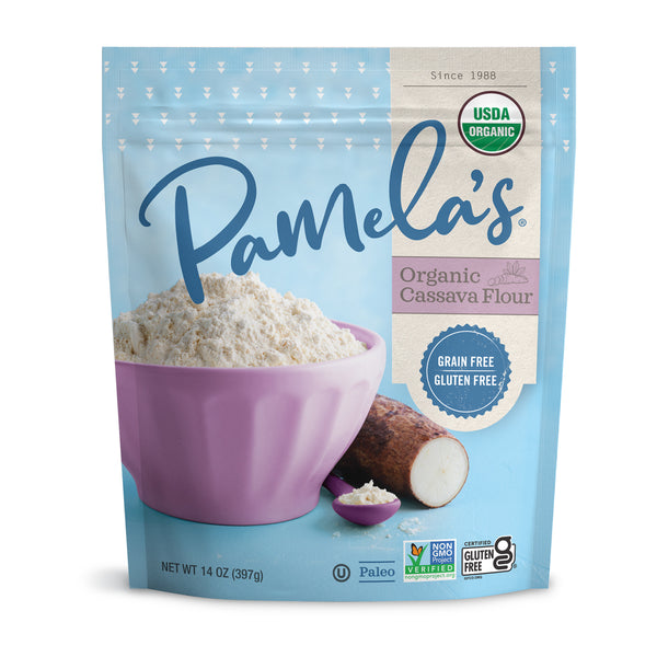 Pamela's Gluten Free, Organic Cassava Flour, 14 OZ