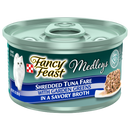 Purina Fancy Feast Medleys Shredded Tuna Fare With Garden Greens Adult Wet Cat Food, 3 OZ
