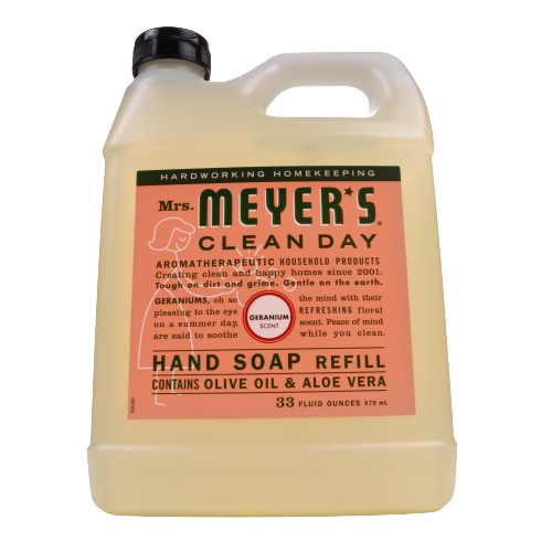Mrs. Meyer´s Clean Day Hand Soap Refill, Geranium, 33 fl oz.