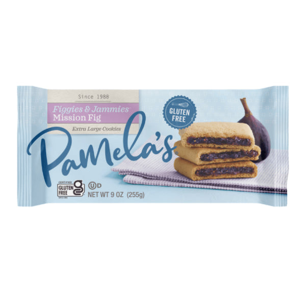Pamela's Gluten Free Figgies and Jammies Cookies, Mission Fig, 9 OZ - Trustables