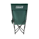 Coleman High-Back Sherpa Chair, Green, 1 CT