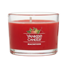 Yankee Candle Signature Votive Mini Candle Jar, Macintosh Scent, Natural Soy Wax Blend Candle with Natural Fiber Wick, 1.3 OZ Glass Jar (Pack of 6)
