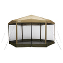 Coleman Back Home 15 x 13 Screen Canopy Tent, Oak