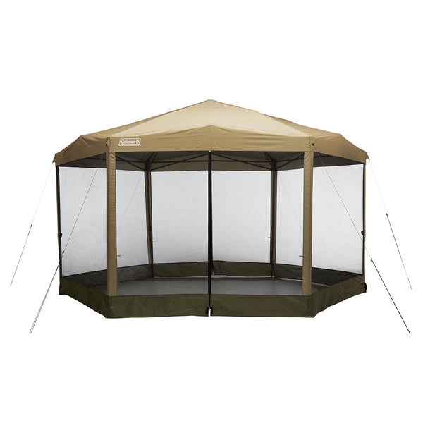 Coleman Back Home 15 x 13 Screen Canopy Tent, Oak