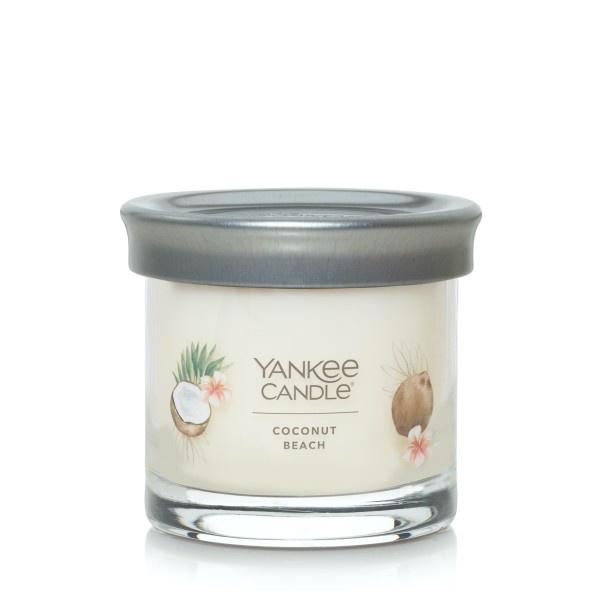 Yankee Candle Small Tumbler Scented Single Wick Jar Candle, Coconut Beach, Over 20 Hours of Burn Time, 4.3 Ounce (Pack of 2)