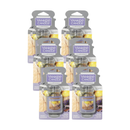 Yankee Candle Car Air Fresheners, Hanging Car Jar Ultimate, Neutralizes Odors Up To 30 Days, Lemon Lavender, 0.96 OZ (Pack of 6)