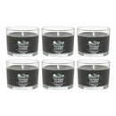 Yankee Candle Signature Votive Mini Candle Jar, Silver Sage & Pine Scent, Natural Soy Wax Blend Candle with Natural Fiber Wick, 1.3 OZ Glass Jar (Pack of 6)