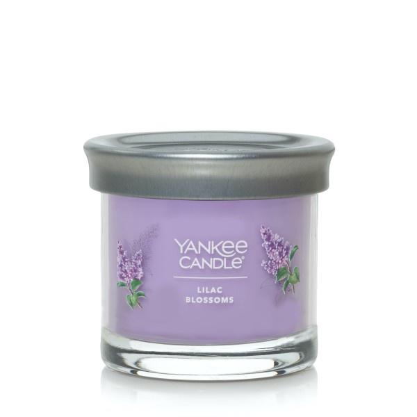 Yankee Candle Small Tumbler Scented Single Wick Jar Candle, Lilac Blossoms, Over 20 Hours of Burn Time, 4.3 Ounce (Pack of 4)