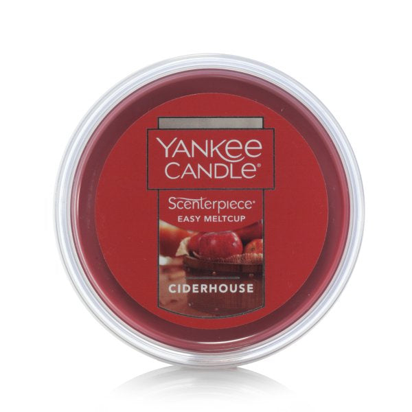 Yankee Candle Witches' Brew, Balsam & Cedar, Ciderhouse and Warm Luxe Cashmere Scenterpiece Easy MeltCup Variety Pack
