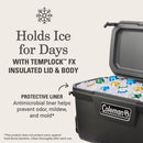 Coleman Convoy Series 100 Qt. Cooler With Wheels, Gray/Dark Storm
