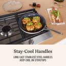 Calphalon Ceramic Nonstick 6 Piece Cookware Set, Flour