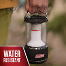 Coleman 1000L LED Lantern with Enhanced Battery Protection, Water-Resistant, Batteries Last up to 25% Longer Than Other Lanterns, Great for Camping, Power Outage, Emergencies