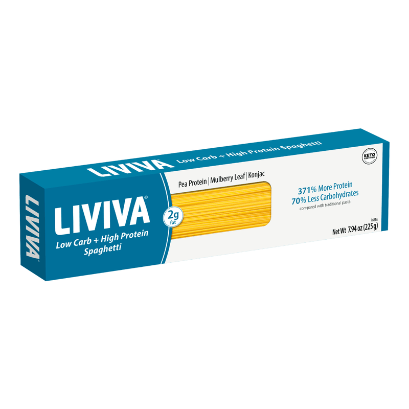 Liviva Variety LOW CARB + HIGH PROTEIN, 1 Linguine, 1 Fettuccine, 1 Spaghetti, 1 CT