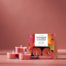 Yankee Candle Scented Tea Light Candles, Autumn Leaves, 0.44 OZ, 12-Count, Pack of 2 (24 Candles Total)