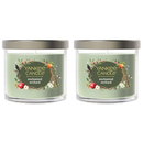 Yankee Candle Signature Small Tumbler Candle, Enchanted Orchard, 4.3 Ounces (Pack of 2)