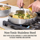 Calphalon Premier Stainless Steel 12-Piece Cookware Set