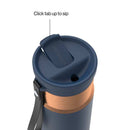 Contigo SnapSeal Vacuum-Insulated Stainless Steel Travel Mug, Abyss Bronze, 16 Ounce