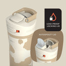 Contigo Ashland Chill 2.0 Stainless Steel Water Bottle with Autospout  Lid, 24oz, Oatmilk