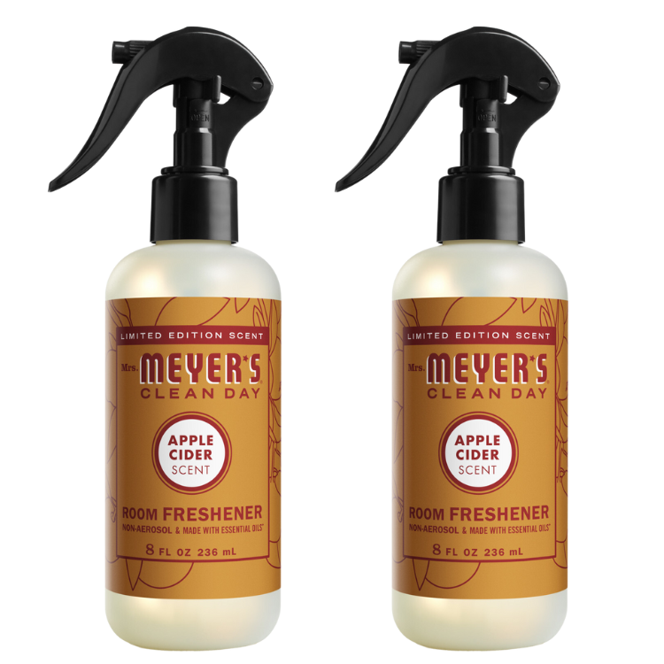 Mrs. Meyer's Room Freshener, Apple Cider, 8 oz (2-Pack)