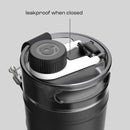 bubba Stainless Steel Insulated Water Jug with Carry Strap, Office Siren, 64 Ounce