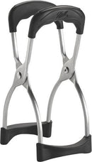 Ball Secure-Grip Canning Jar Lifter Tongs, Black, (Pack of 4)