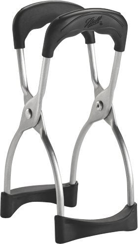 Ball Secure-Grip Canning Jar Lifter Tongs, Black, (Pack of 2)