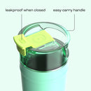 bubba DualSip Leakproof Insulated Water Bottle with Straw, Tropical Eclipse, 32 Ounce