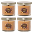 Yankee Candle Signature Small Tumbler Candle, Golden Pumpkin, 4.3 Ounces (Pack of 4)