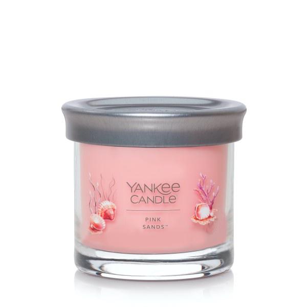 Yankee Candle Small Tumbler Scented Single Wick Jar Candle, Pink Sands, Over 20 Hours of Burn Time, 4.3 Ounce (Pack of 2)