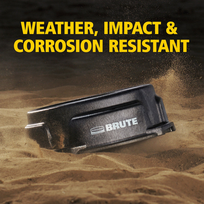 BRUTE Animal Pan Feeder, 1.25 Gallon