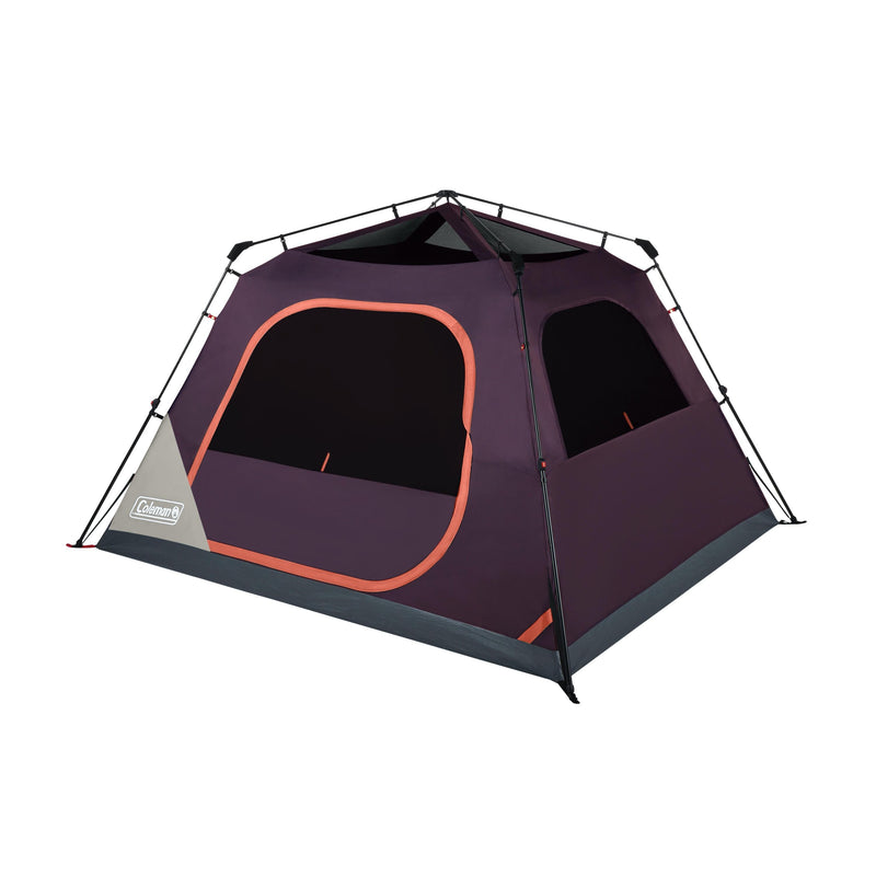 Coleman Skylodge 6-Person Instant Camping Tent, Blackberry