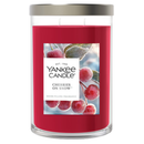 Yankee Candle Large Tumbler Scented Candle, Cherries on Snow, 20 oz