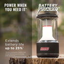 Coleman 1000L LED Lantern with Enhanced Battery Protection, Water-Resistant, Batteries Last up to 25% Longer Than Other Lanterns, Great for Camping, Power Outage, Emergencies