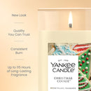Yankee Candle Medium Pillar Scented Candle, Christmas Cookie, 14.25 oz (2-Pack)